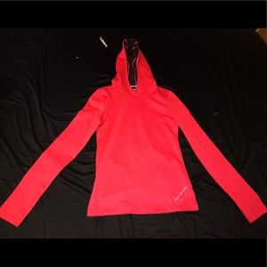 Bright pink Light weight Under Armour Hoodie!
